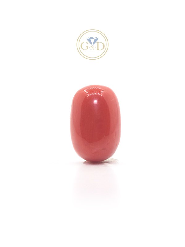 Red Coral - 4.46 Carat ( 4.90 Ratti )