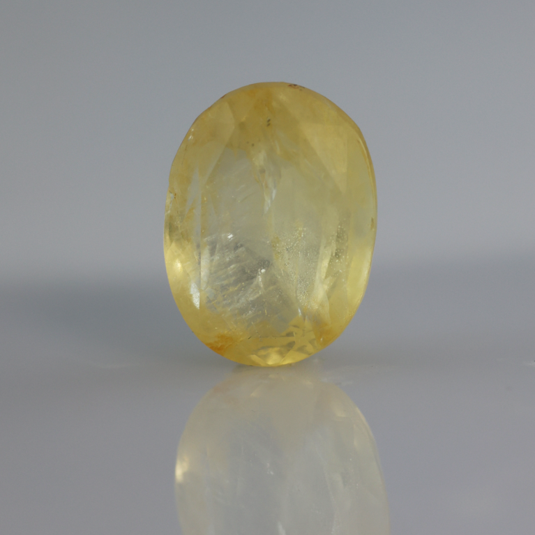 NATURAL YELLOW SAPPHIRE-6.96CT