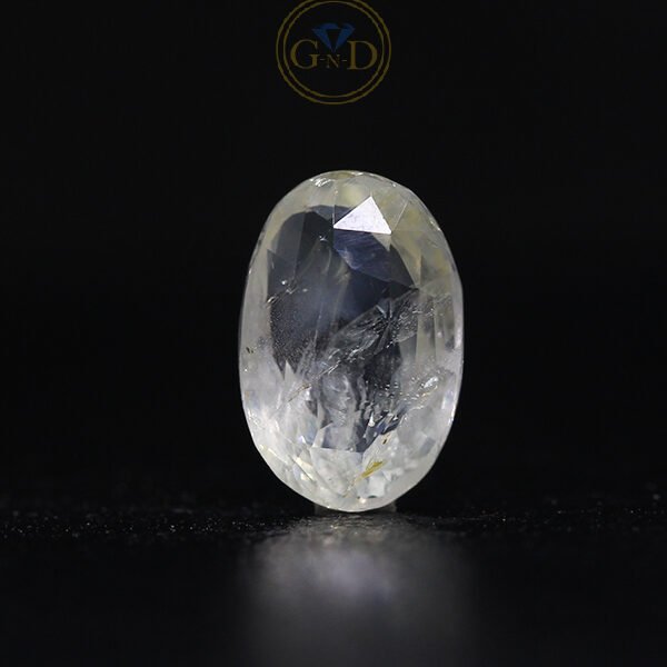White Sapphire - 4.13 Carat ( 4.54 Ratti )