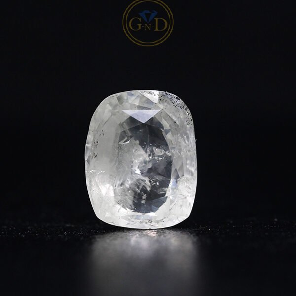 White Sapphire - 4.73 Carat ( 5.20 Ratti )