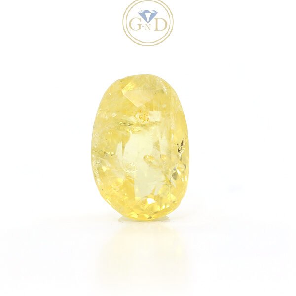 Yellow Sapphire - 3.99 Carat ( 4.38 Ratti )