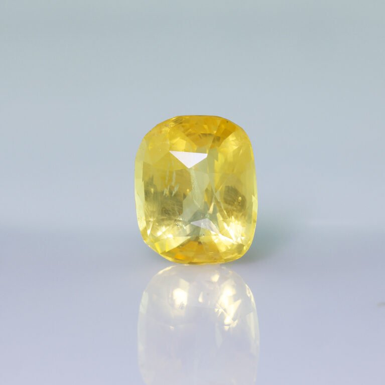 NATURAL YELLOW SAPPHIRE-7.60CT