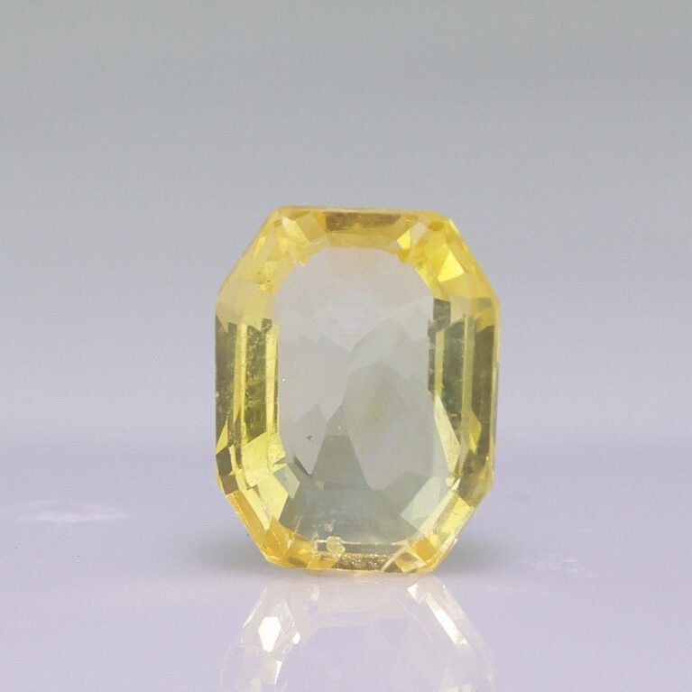 NATURAL YELLOW SAPPHIRE - 6.74CT
