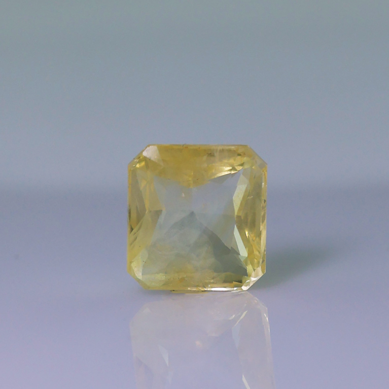 NATURAL YELLOW SAPPHIRE-5.66CT