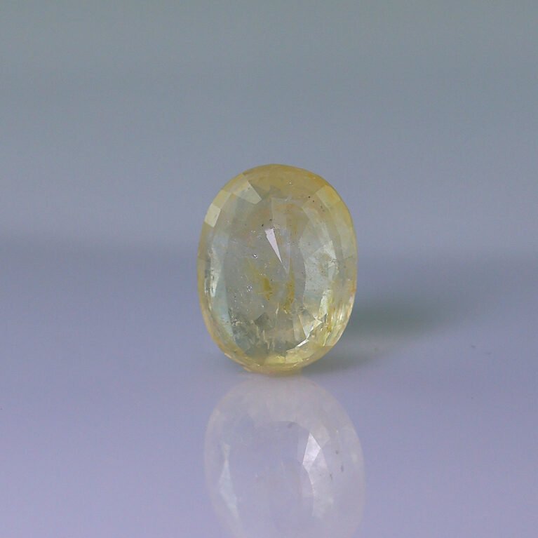 NATURAL YELLOW SAPPHIRE-6.08CT